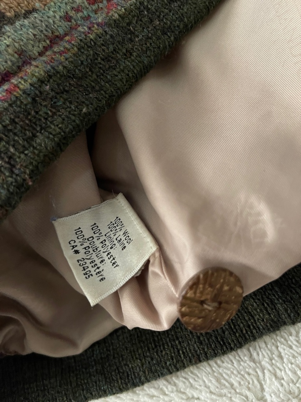 Icelandic design Wool Jacket Women’s M multi colored - Picture 6 of 6